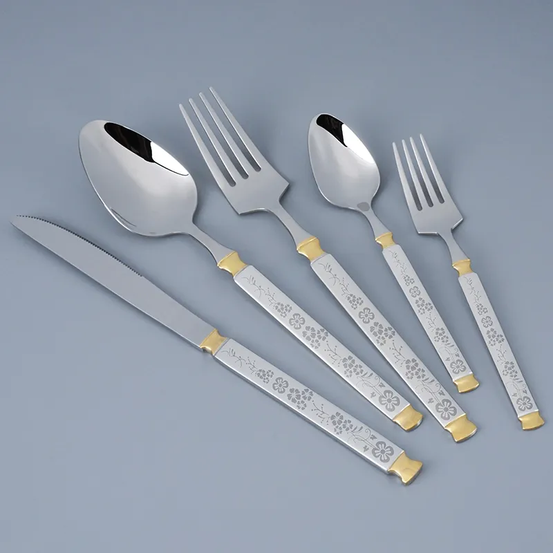 mid east market edelstahlbesteck in modernem luxus stil lager mit schneller lieferzeit jieyang besteck set