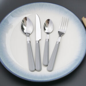 half tang stainless steel cutlery with plastic pp handle