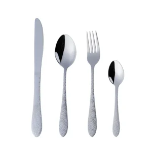 hot sale stainless steel cutlery set spoon knife fork teaspoon set tableware for home part wedding