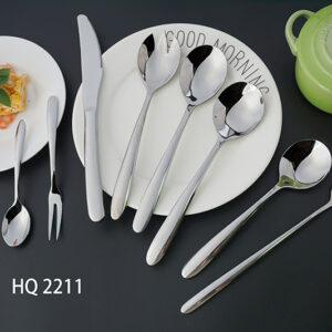 high end silver flatware gift set polished stainless steel knife fork spoon 8pcs