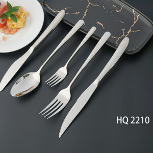 minimalist stainless steel tableware set essential spoon fork knife restaurant supply