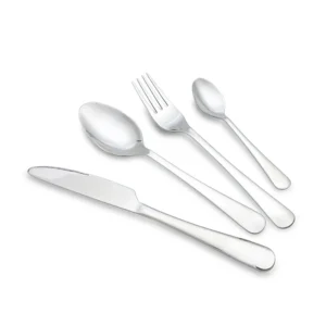 Fabrik Großhandel benutzerdefinierte schwarz Gold Silber Besteck Edelstahl Gabel Messer und Löffel Camping Besteck Set