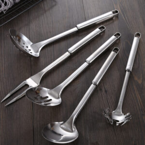 Multifunktionales Edelstahl-Geschirr-Set mit quadratischem Griff und Aufhänger Heißer Verkauf in Südamerika und Afrika (复制)