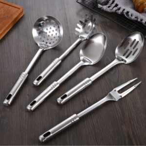 multifunctional stainless steel kitchenware set square handle with hanger hot sale in south america and africa (复制)