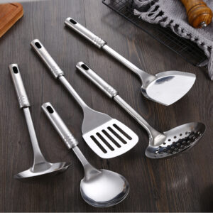 multifunctional stainless steel kitchenware set square handle with hanger hot sale in south america and africa (复制)