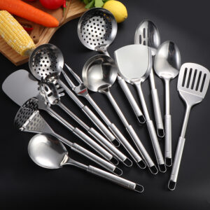 multifunctional stainless steel kitchenware set square handle with hanger hot sale in south america and africa (复制)
