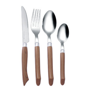 factory price new design stainless steel plastic handle cutlery set silver flatware set 24pcs spoons forks knives (复制)