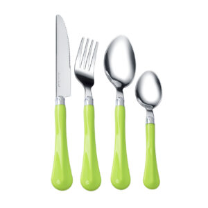Großhandel Herstellung Messer Löffel Gabel Küche Restaurant Kunststoffgriff Besteck Set Edelstahl Besteck Set (复制)
