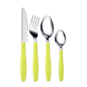 Großhandel Herstellung Messer Löffel Gabel Küche Restaurant Kunststoffgriff Besteck Set Edelstahl Besteck Set (复制)