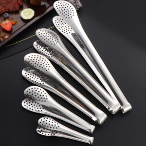 أواني المطبخ متعددة الوظائف أواني المطبخ مشبك طعام متعدد الوظائف ملقط شواء اللحم ملقط بوفيه طعام السلطة ملقط من الفولاذ المقاوم للصدأ (复)