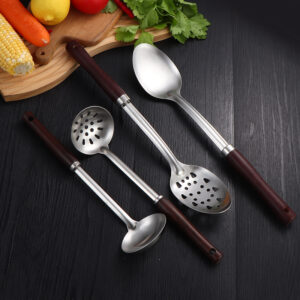 Multifunktionales Edelstahl-Geschirr-Set mit quadratischem Griff und Aufhänger Heißer Verkauf in Südamerika und Afrika (复制)