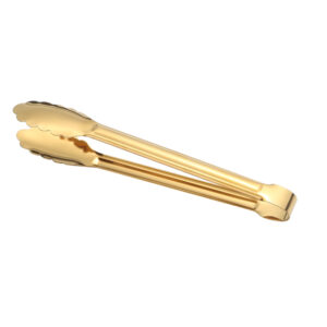 201 ملقط طعام معدني من الفولاذ المقاوم للصدأ للمطبخ من الفولاذ المقاوم للصدأ غير قابل للانزلاق، ملقط تقديم الطعام غير لاصق للشواء (复)